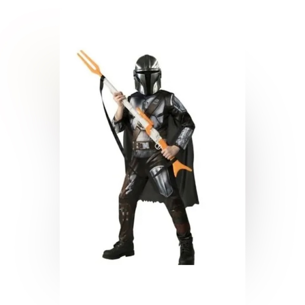 Rubie's Mandalorian Star Wars Costume Kids Youth Sizes DressUp Cosplay H…
